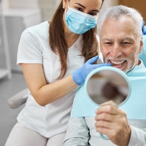 Man pleased with dental implants in Los Angeles