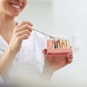 Dental implant consultation in Los Angeles